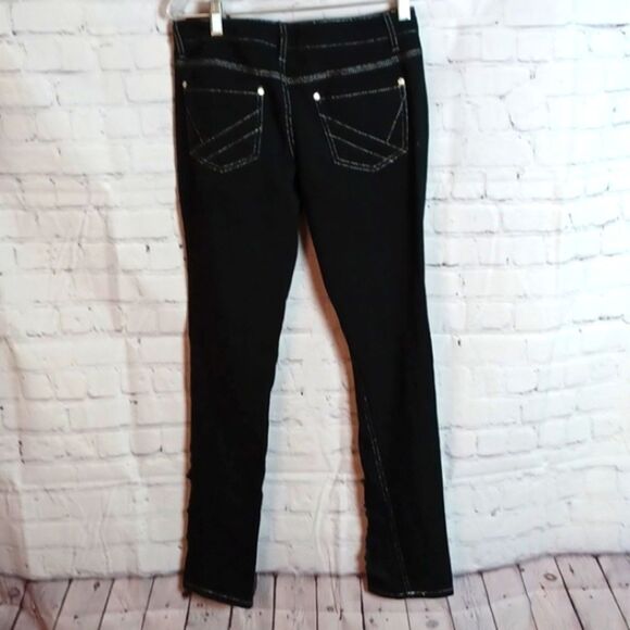 VANILLA SKY ‎ Ripped Blue Soft Skinny Jeans New  sz 7 - Picture 5 of 12